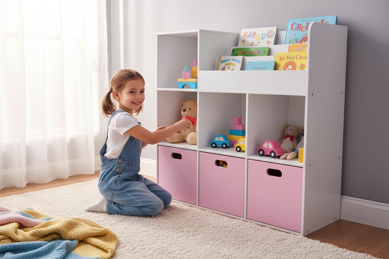 🌸 ORGANIZADOR LIBRERO TRES CAJONES