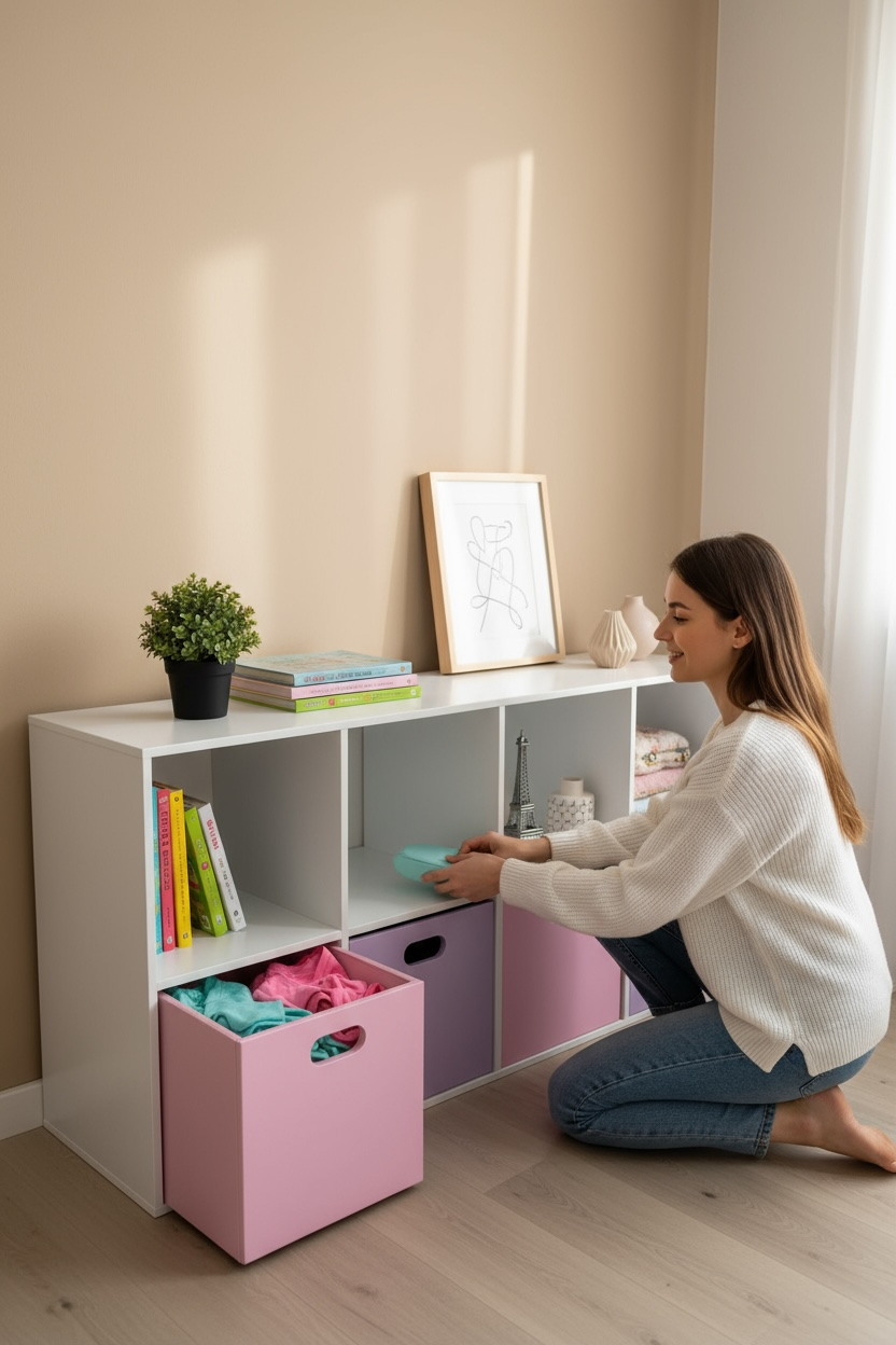 ORGANIZADOR 4 CAJONES 2 NIVELES