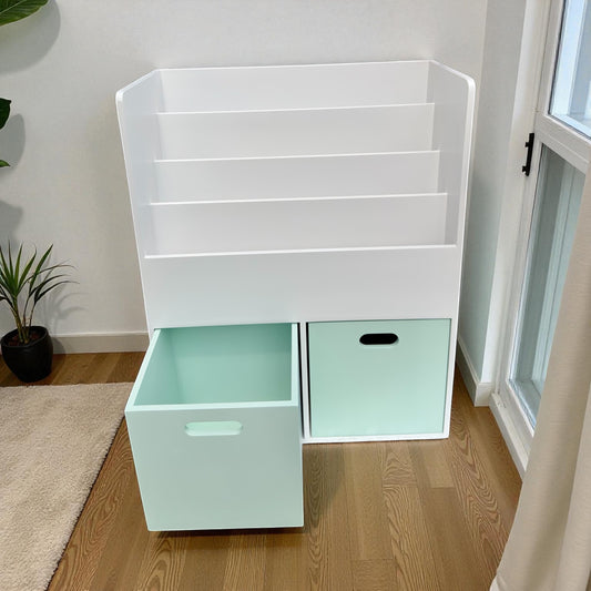 ORGANIZADOR CON LIBRERO 2 CAJONES