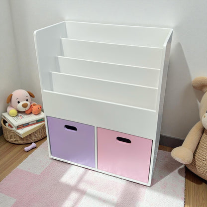 ORGANIZADOR CON LIBRERO 2 CAJONES