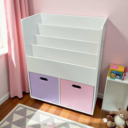 ORGANIZADOR CON LIBRERO 2 CAJONES