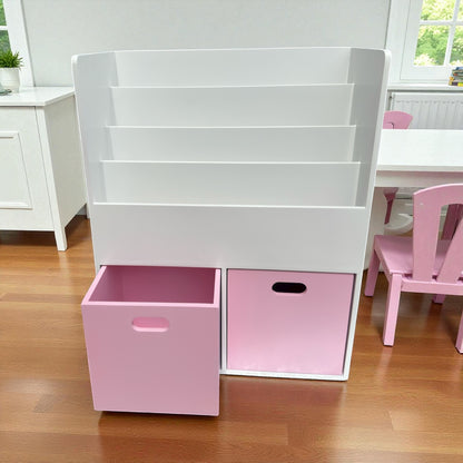 ORGANIZADOR CON LIBRERO 2 CAJONES