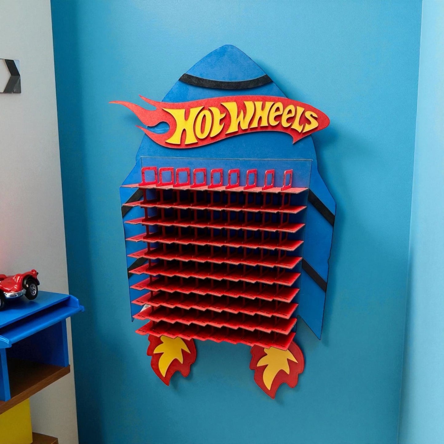 COHETE HOT WHEELS 100 CARROS