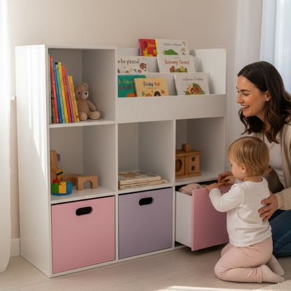 ORGANIZADOR LIBRERO TRES CAJONES