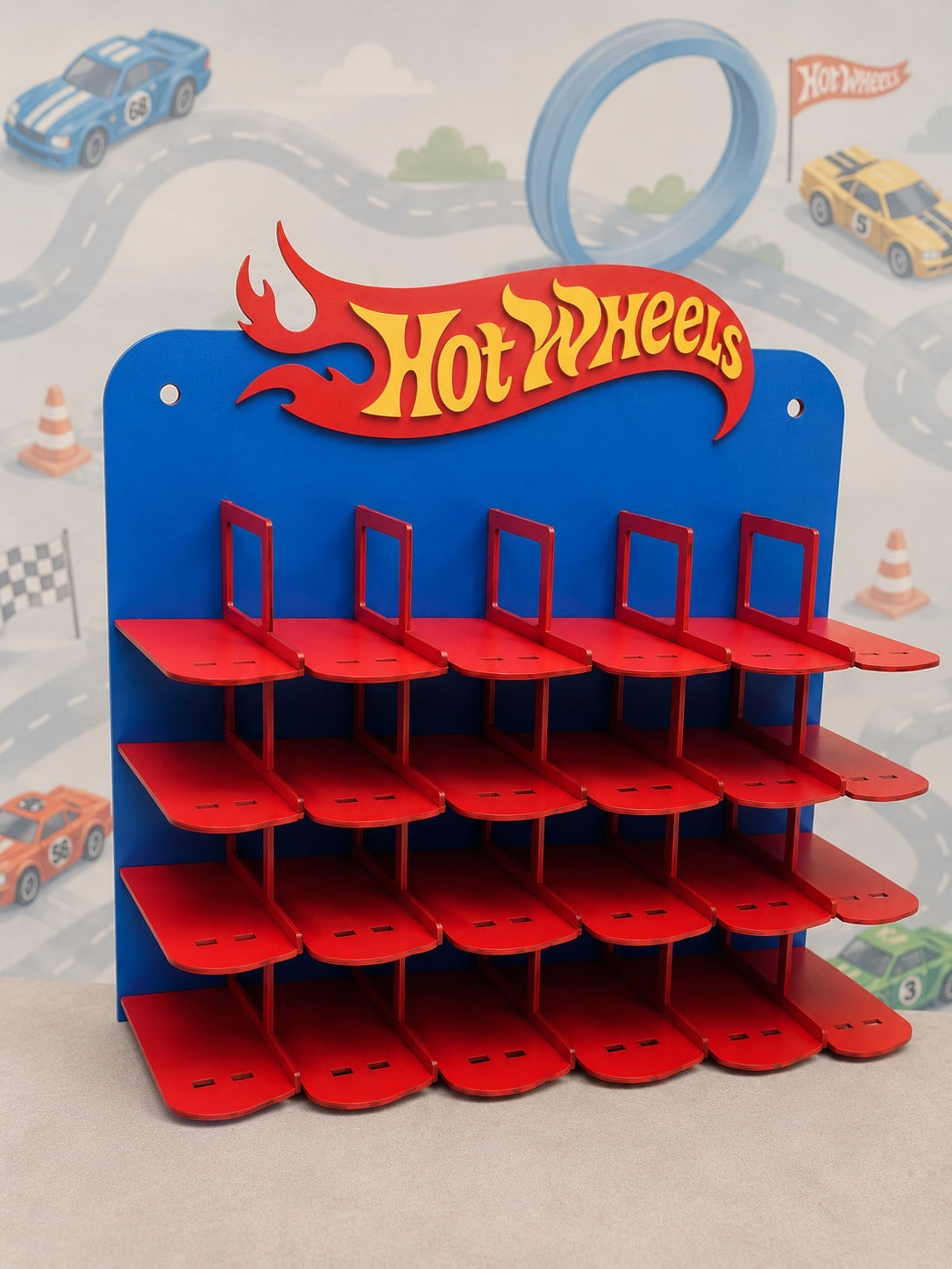 REPISA HOT WHEELS (24 CARROS)